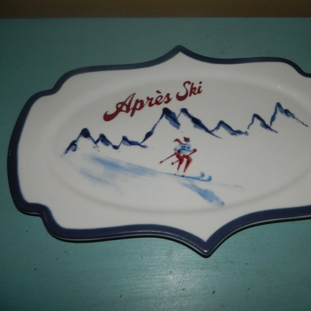 Mark & Graham Ski Chalet Serving Platter (READ)